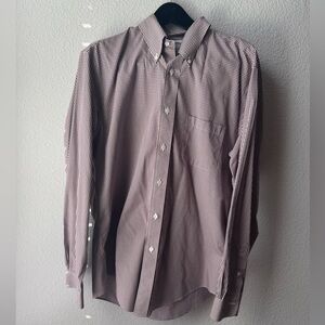 Brooks Brothers maroon button down